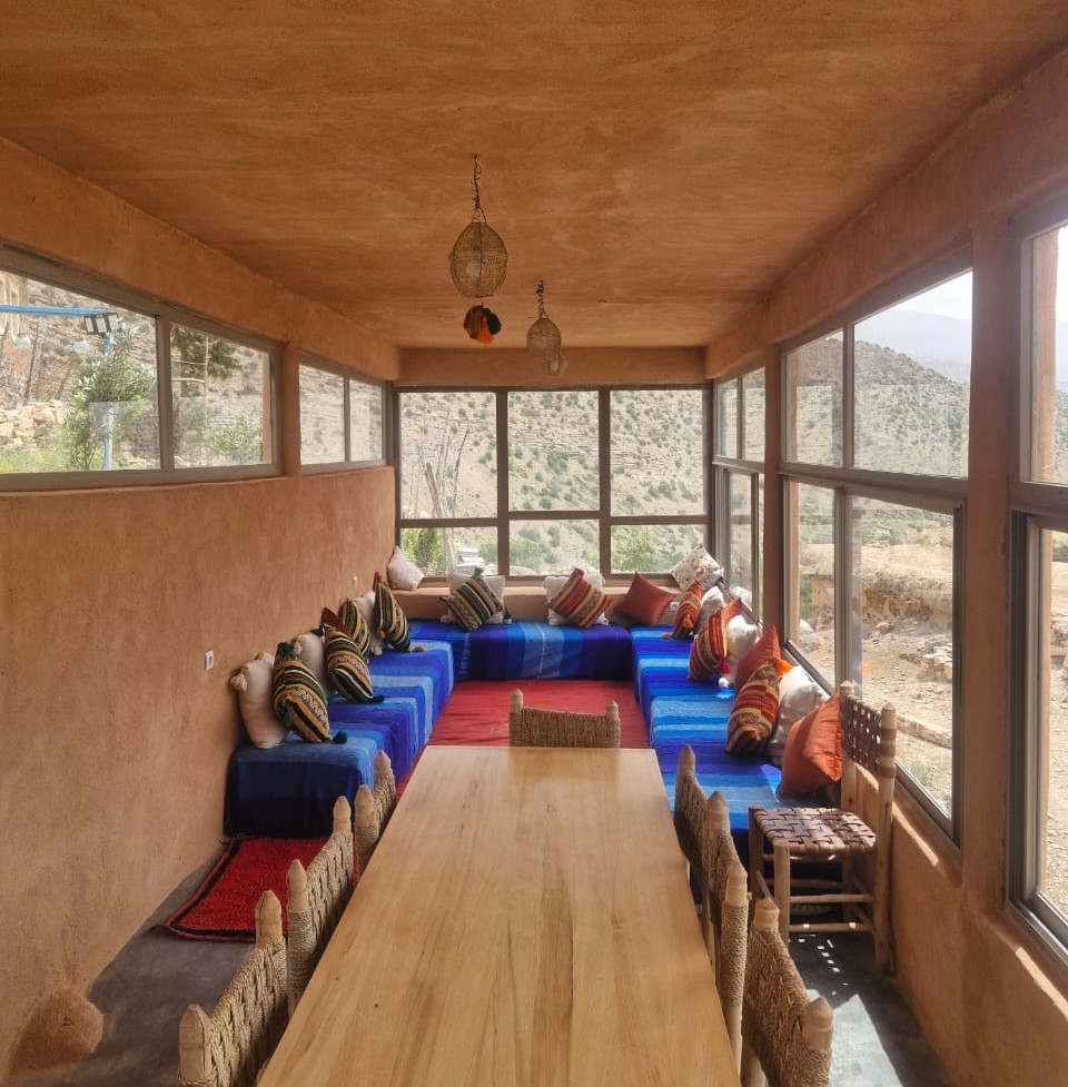Gîte chez youba gîte à Ait bouguemez Azilal Restaurant